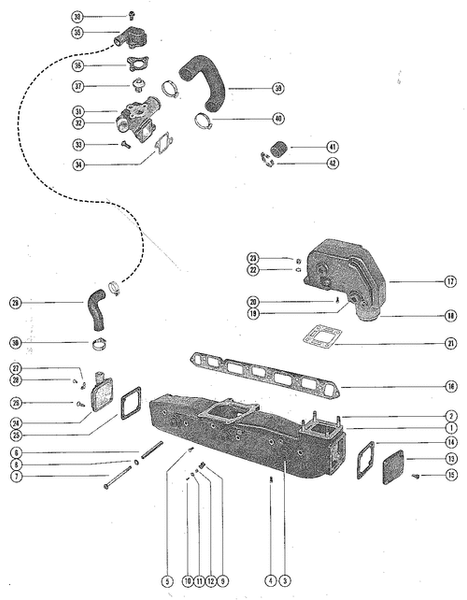 Order MERCURY _ 32877 _ Cover, Water Pump (1 1/16"Long)