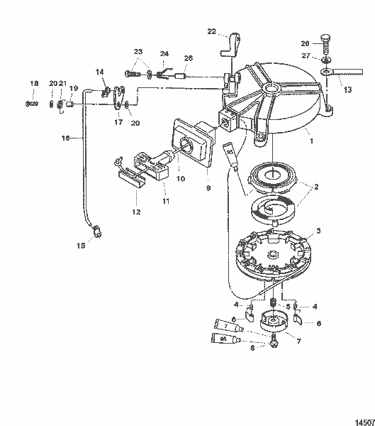 Order MERCURY 803577 Lock Rod, Starter