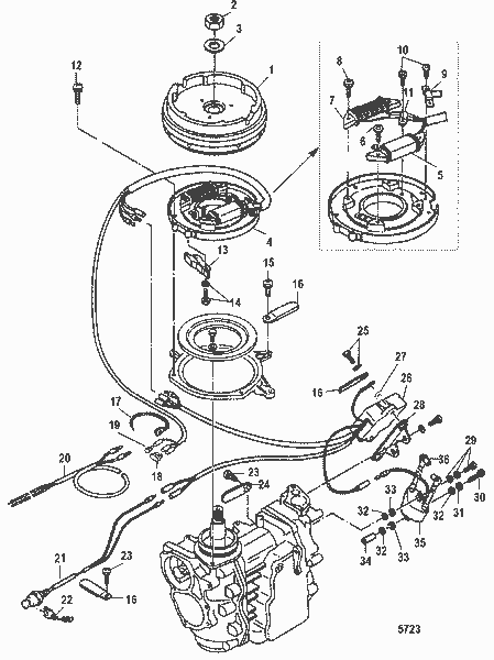 Order MERCURY 803700002 Flywheel