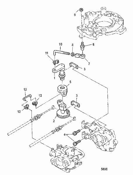 Order MERCURY 803709 1 Lever, Advancer