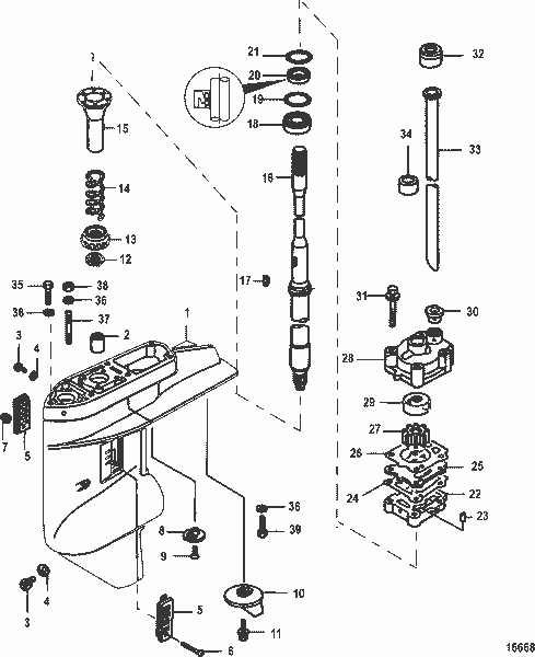 Order MERCURY 803755007 Tube, Water
