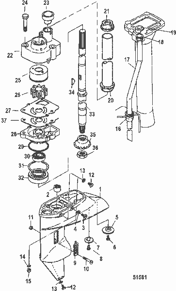 Order MERCURY 803755 1 Tube, Water