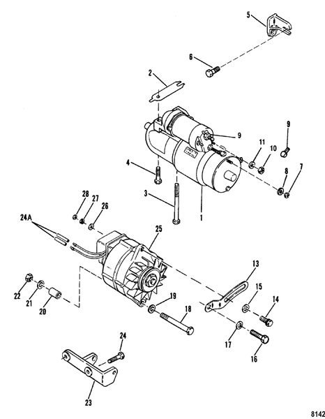 Order MERCURY _ 8053433 _ Bolt, (1.9375)