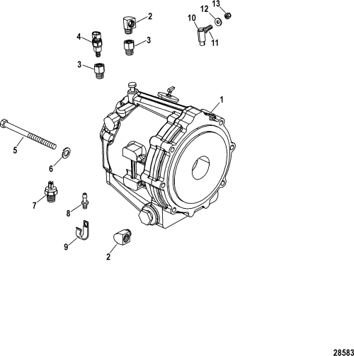 Order MERCURY _ 807484 _ Ball Joint Assembly, Quick Release