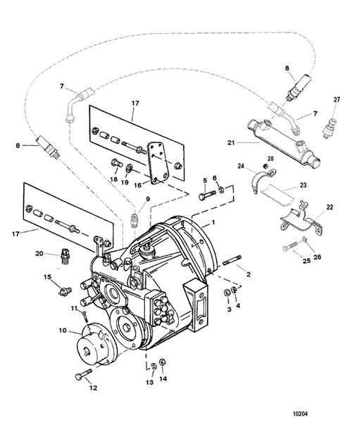 Order MERCURY _ 807686 _ Hose, Oil