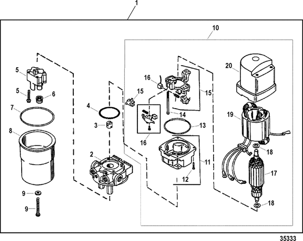Order MERCURY _ 811493 _ Screw Kit