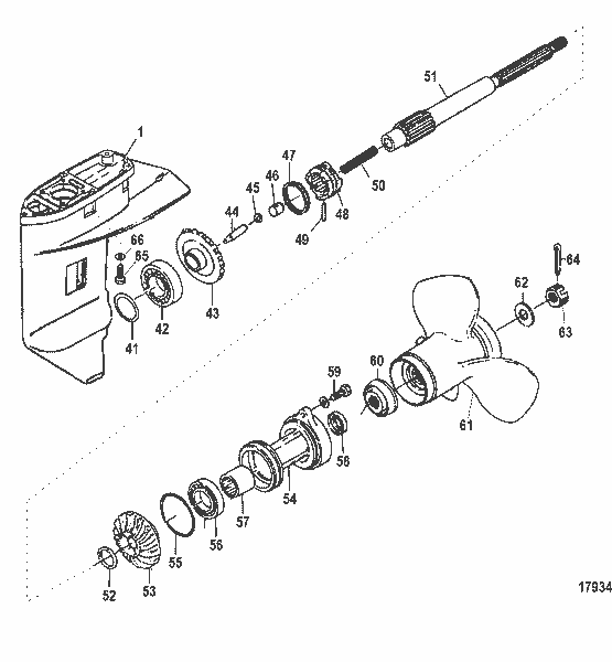 Order MERCURY 812645 3 Spring