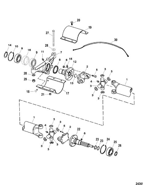 Order MERCURY _ 817417T _ Spacer, Bearing