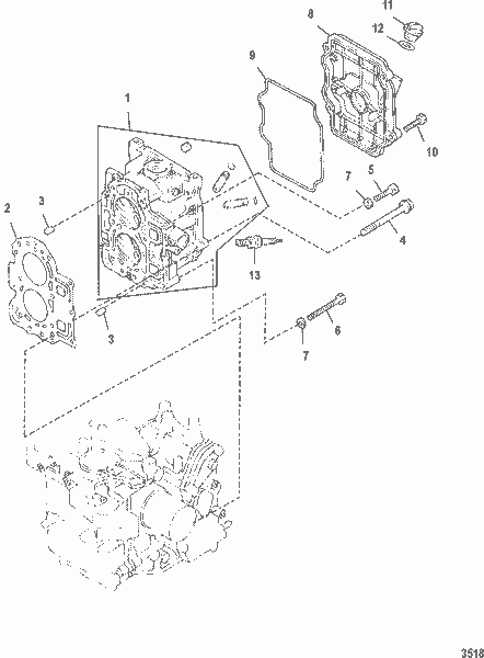 Order MERCURY 850836003 Gasket