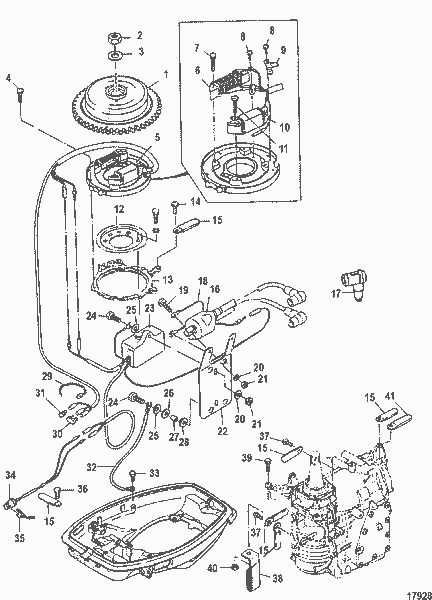 Order MERCURY 853739 Plate, Electrical Mounting