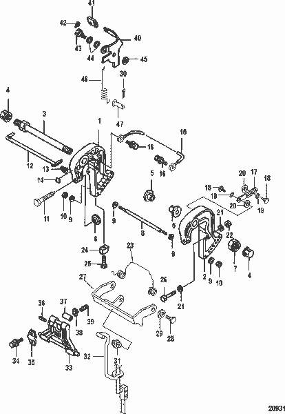 Order MERCURY 853748 Snap, Link Rod