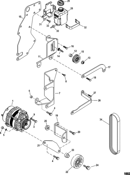 Order MERCURY _ 863443T3 _ Bracket