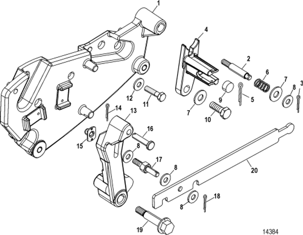 Order MERCURY _ 863911A12 _ Lever Assembly