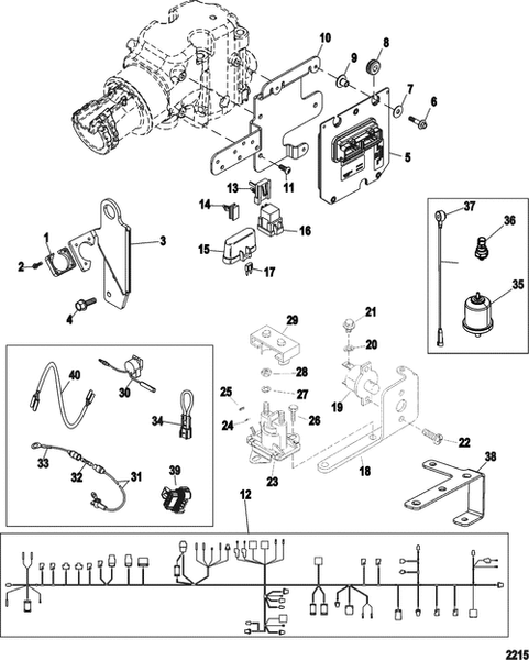 Order MERCURY _ 865456A01 _ Harness Assembly