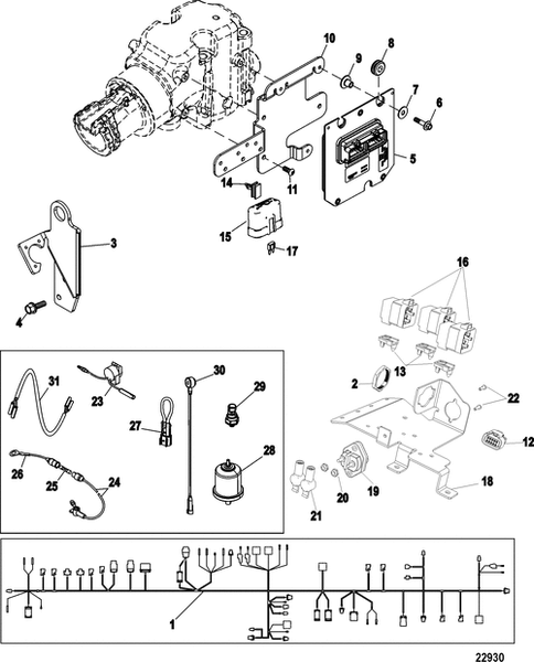 Order MERCURY _ 865833T07 _ Ecm, Engine Control Module