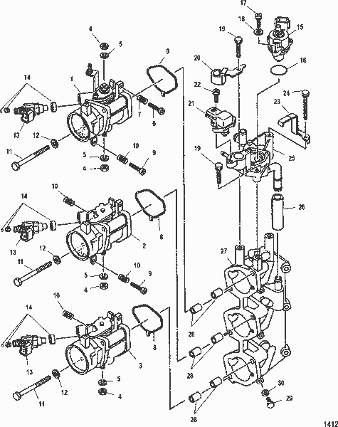 Order MERCURY 881444 Spring (Top)