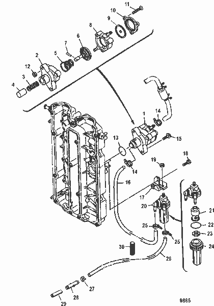 Order MERCURY 881544 Spring