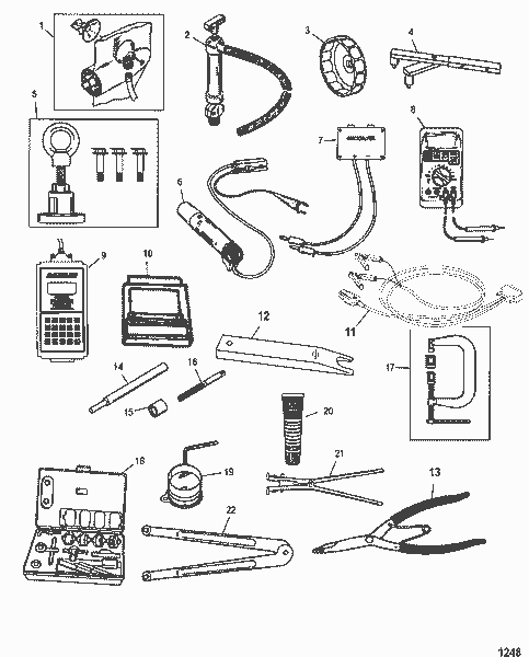 Order MERCURY 883877A 1 Removal Tool, Fuel Injector