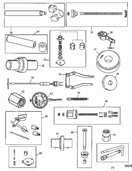 Order MERCURY 889622A01 Tool, Timkin Cup