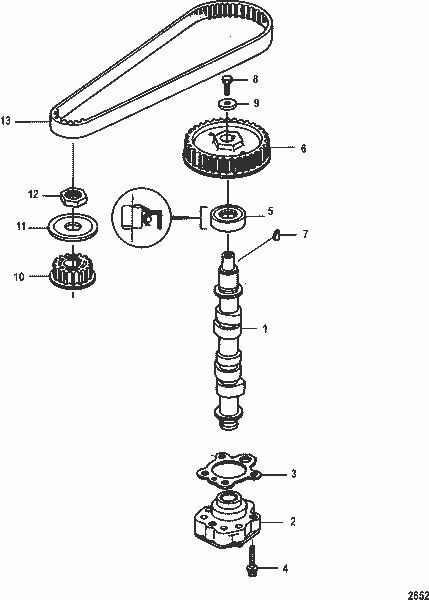 Order MERCURY 895119 Belt Guide