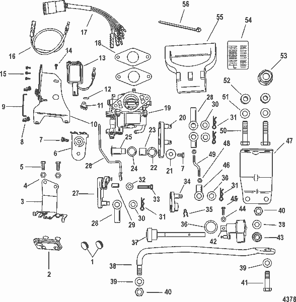 Order MERCURY 895275 Decal, Wiring Diagram