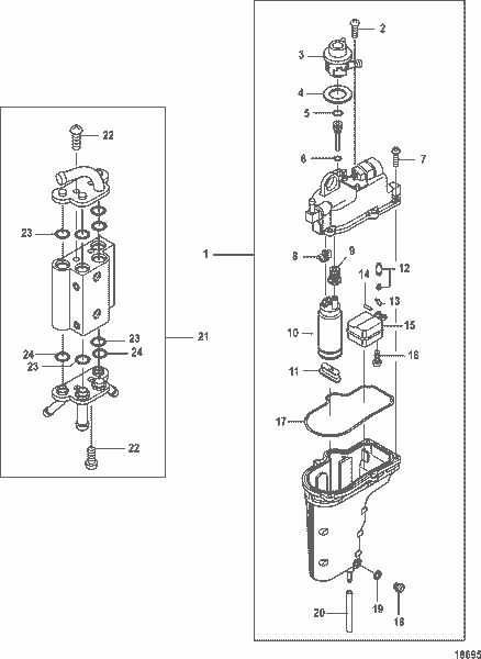 Order MERCURY 898101049 O-Ring, Drain Screw