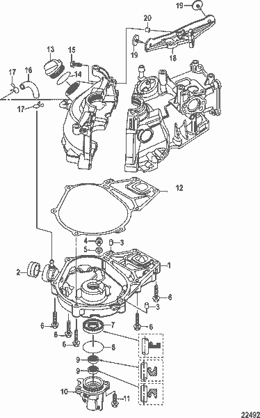 Order MERCURY 898101300 Damper, Rubber