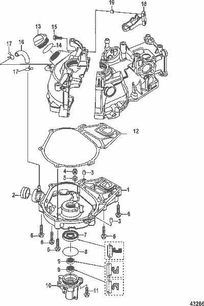 Order MERCURY 898103219 Bracket