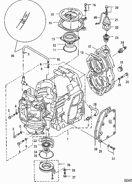 Order MERCURY 8M0047832 Bolt