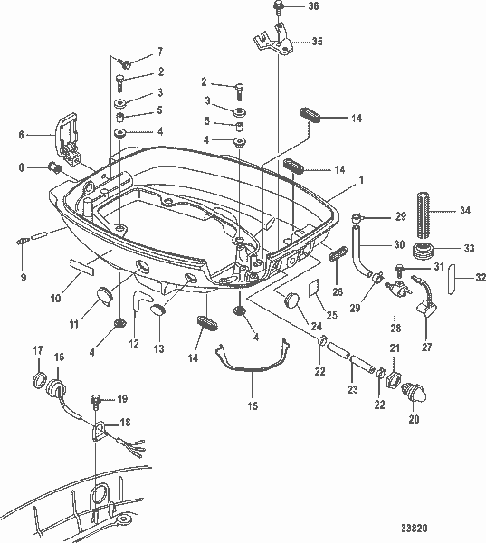 Order MERCURY 8M0063135 Latch Assembly, Latch