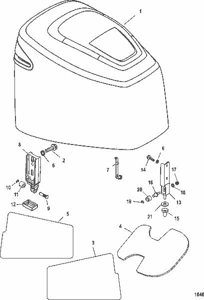 Order MERCURY 8M0072981 Decal, Belt Line