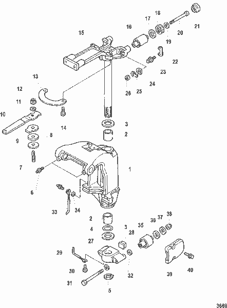 Order MERCURY 8M0075315 Mount