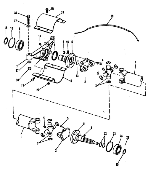 Order MERCURY _ 93906A2 _ Shaft Assembly-Output