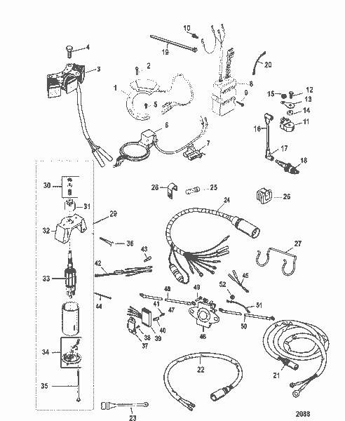 Order MERCURY 11149A54 Harness Assembly, Adaptor