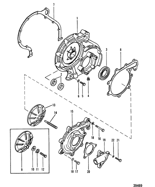 Order MERCURY _ 21249 _ Washer, Inlet Cover Screw