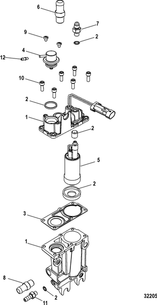 Order MERCURY _ 4008816 _ Screw, (M6 X 16)
