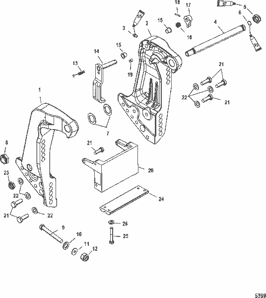 Order MERCURY 40114 Nut, (M10 X 1.5)
