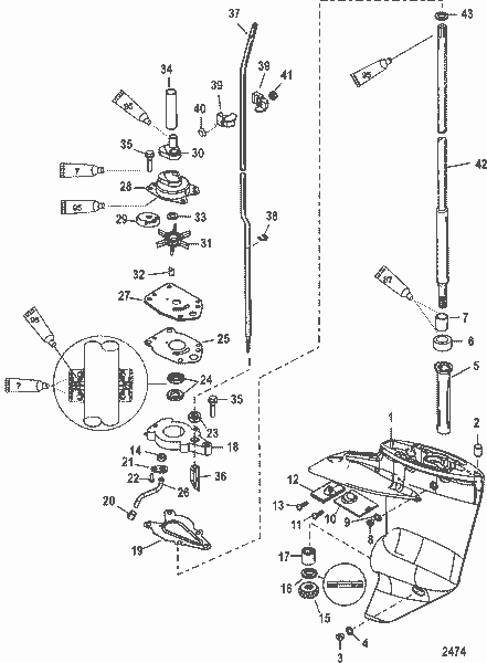 Order MERCURY 42199 1 Screen