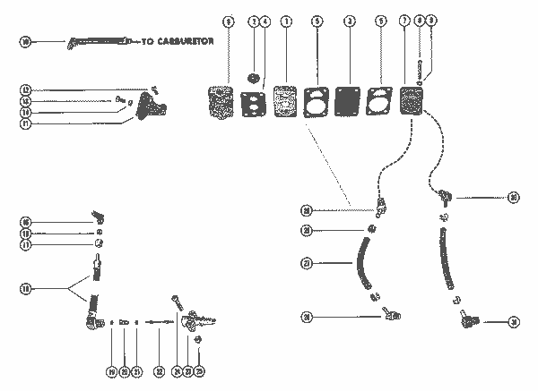 Order MERCURY 54090 Elbow, Hose To Fuel Pump (90)