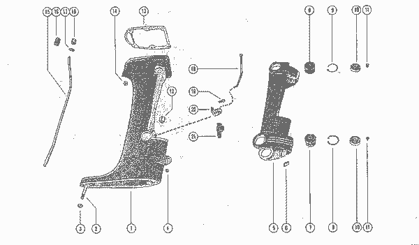 Order MERCURY 59079 Gasket, Bottom Cowl To Drive Shft Housing