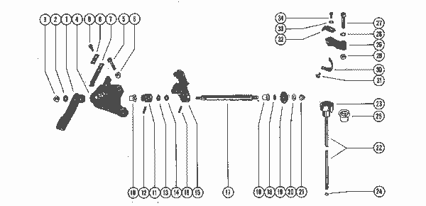 Order MERCURY 59107 Handle, Nylon - Shift Control