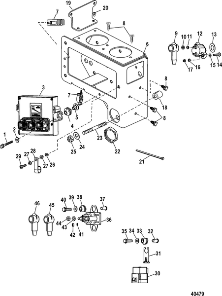 Order MERCURY _ 61356 _ Nut, (#10-32) Reduced Hex