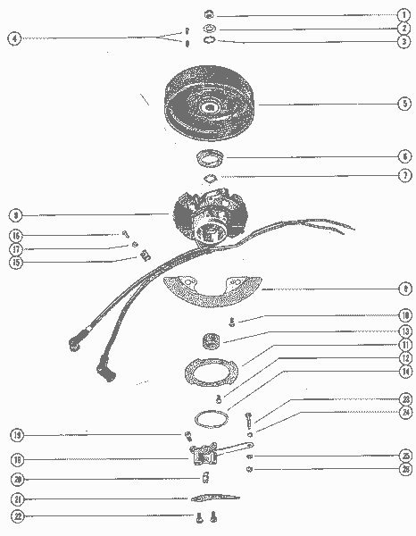 Order MERCURY 62701 "O" Ring, Flywheel Hub