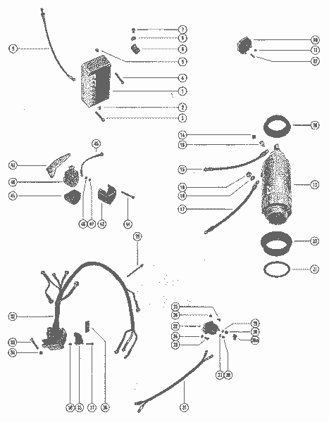 Order MERCURY 63195 Cover, Ignition Coil