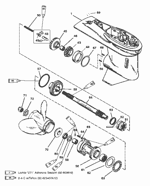 Order MERCURY 70080 Oil Seal
