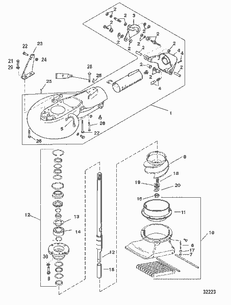 Order MERCURY 801412T02 Housing, Intake