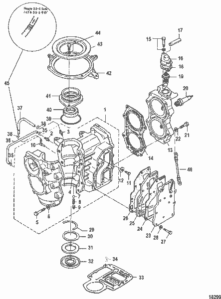 Order MERCURY 8M0069700 Cylinder Head