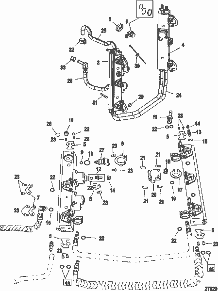 Order MERCURY 804836 Fitting