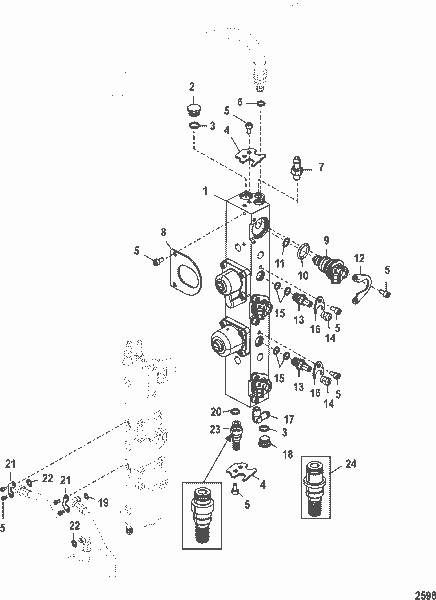 Order MERCURY 804836001 Fitting