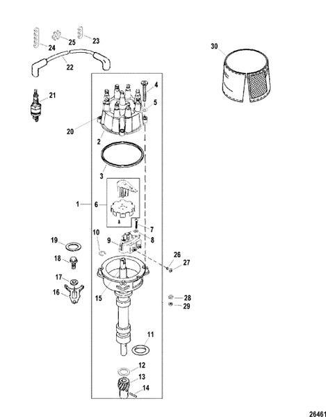 Order MERCURY _ 806334 _ Shaft
